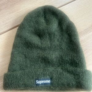 Supreme Olive Knit Beanie